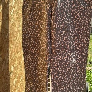 Wild Fable Leopard Print Jeans Size 8